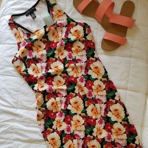 NWT!!FOREVER21 Racerback floral dress